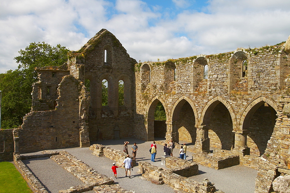 outdoor photo, summer, Jerpoint Abbey, County Kilkenny, Ireland, Europe