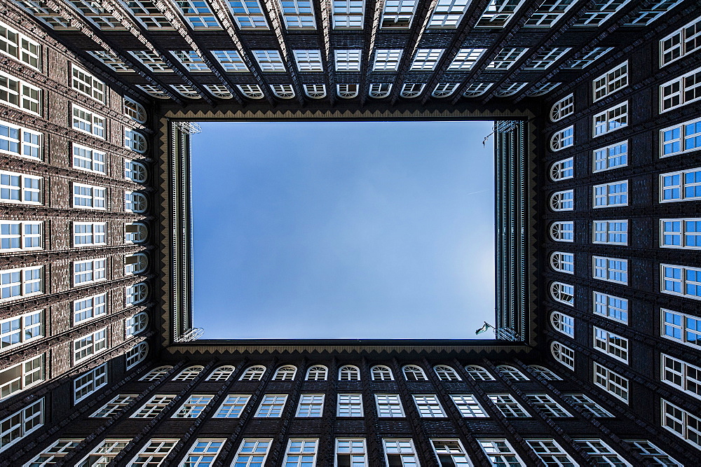 Chilehaus, historical office building, Hamburg, Germany