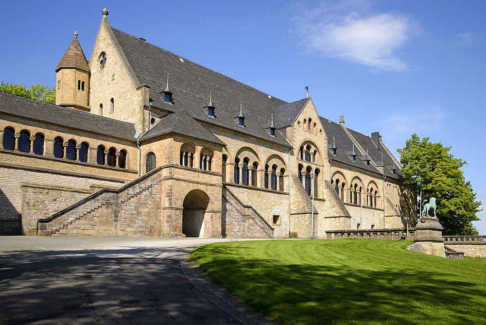 Imperial Palace of Goslar, Harz, Lower-Saxony, Germany, Europe