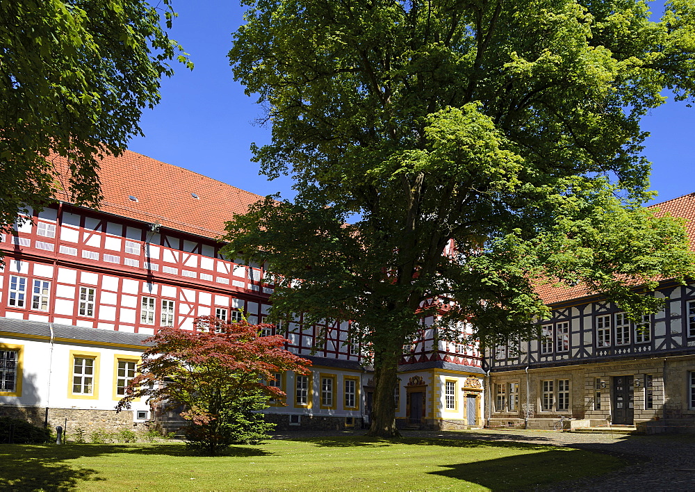 Herzberg Castle, Herzberg, Harz, Lower-Saxony, Germany, Europe