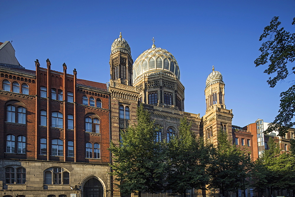 New Synagogue, Berlin, Facade, Germany, Europe