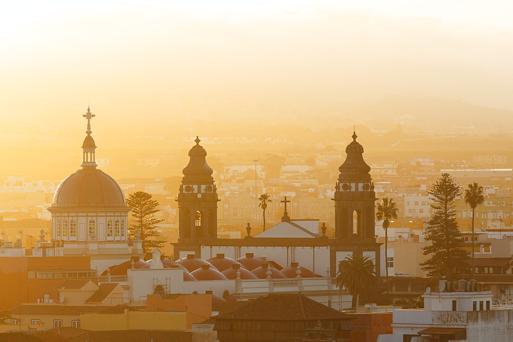 Catedral Nuestra Senora de los Remedios, cathedral, San Cristobal de La Laguna, UNESCO world heritage, La Laguna, town, Tenerife, Canary Islands, Spain, Europe