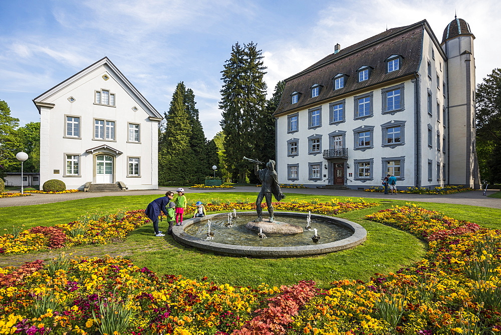 Schloss Schoenau, Bad Saeckingen, Black Forest, Baden-Wuerttemberg, Germany