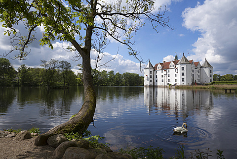 Gluecksburg castle, Gluecksburg, Schleswig-Flensburg, Schleswig-Holstein, Germany