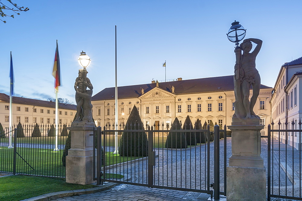 Bellevue Palace, Office of the Federal President, Tiergarten, Berlin, Germany