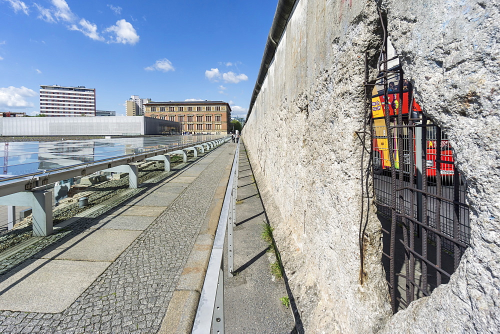 Topography of Terror and Berlin Wall, Documentation Center of Nazi Terror, Berlin Wall, Berlin, Germany