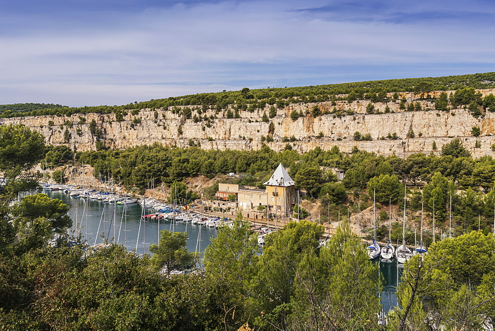 Calanque de Port Miou, Cassis, Cote d Azur, France