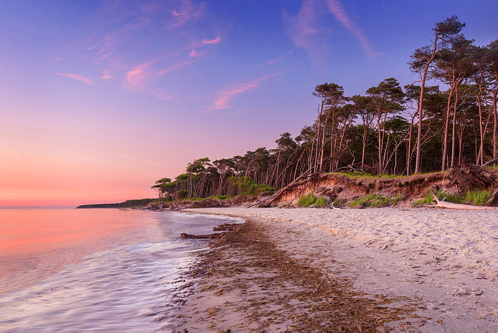 Summer, Beach, West Beach, Sunset, Baltic Sea, Mecklenburg, Germany, Europe