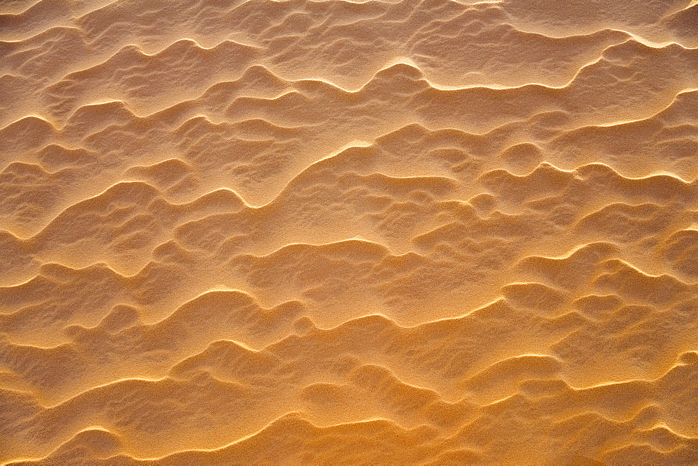 patterns, structures in the Sanddunes of the libyan desert, Sahara, Libya, North Africa