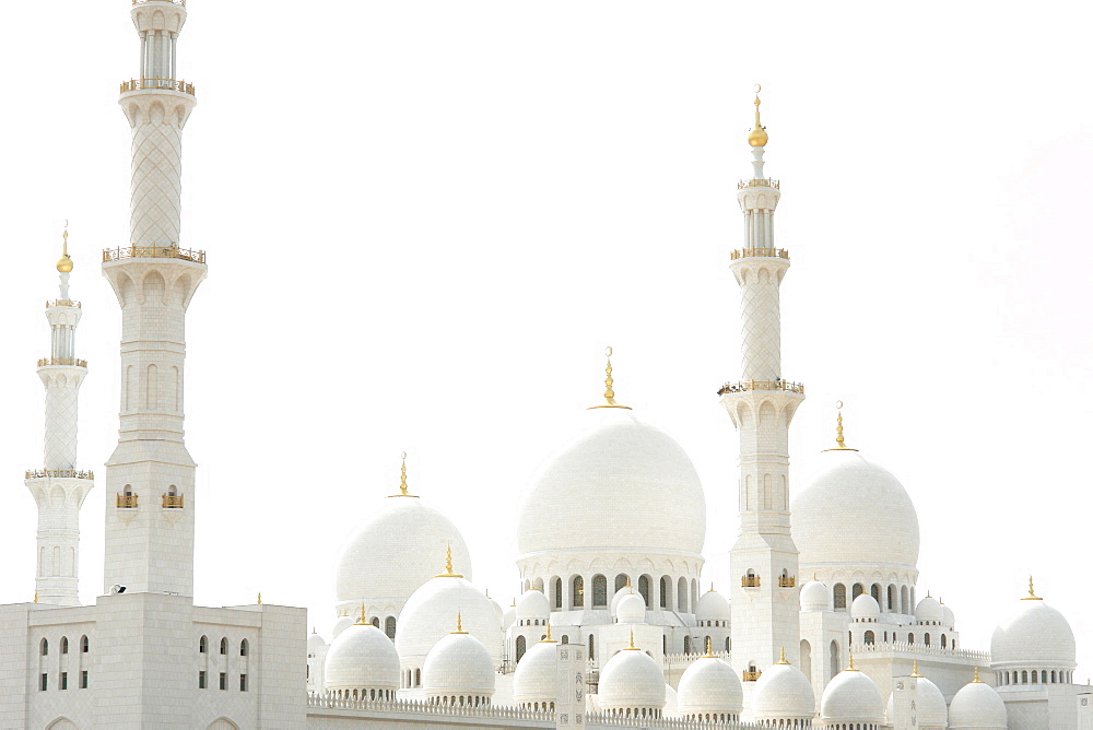 Zayed Grand Mosque, Sheikh Zayed Mosque, Abu Dhabi, United Arab Emirates, UAE