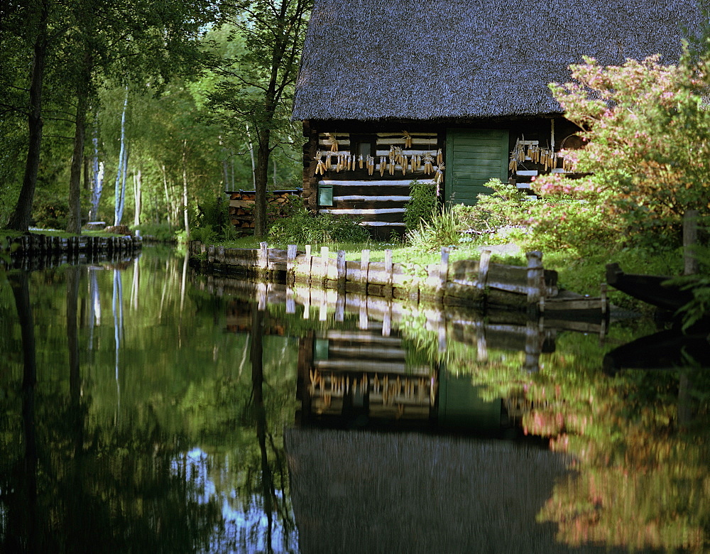 Farmhouse, Lehde, Spreewald, Brandenburg, Germany