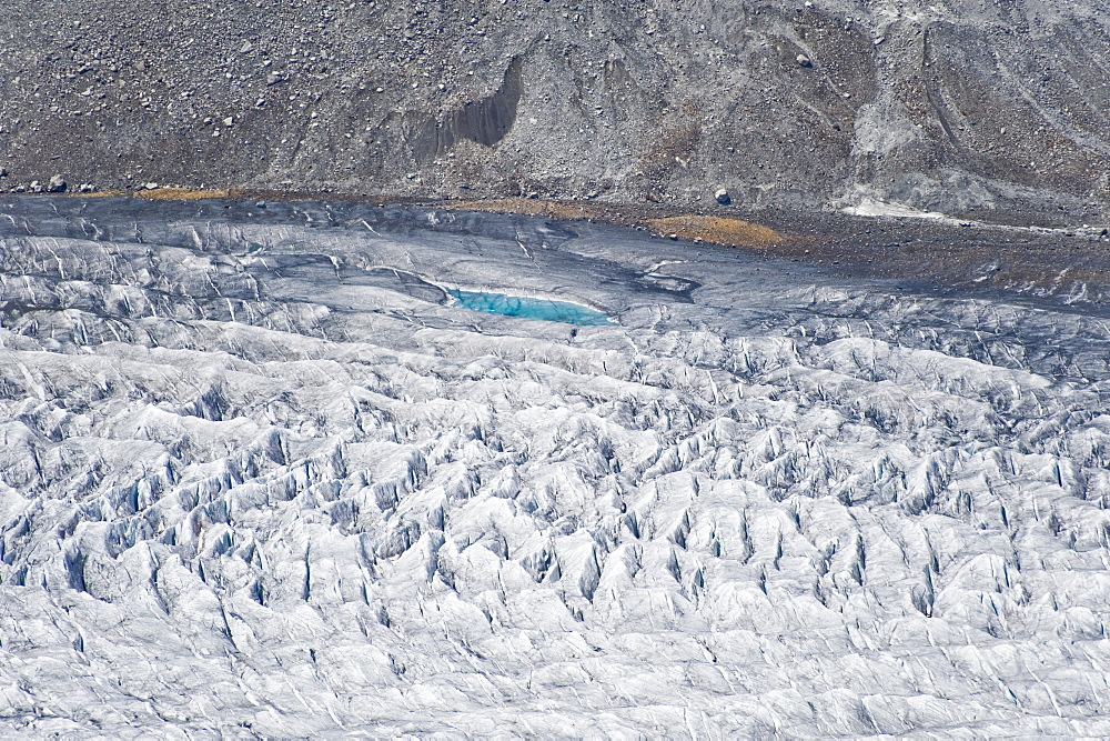 Aletsch Glacier, Bernese Alps, canton of Valais, Switzerland