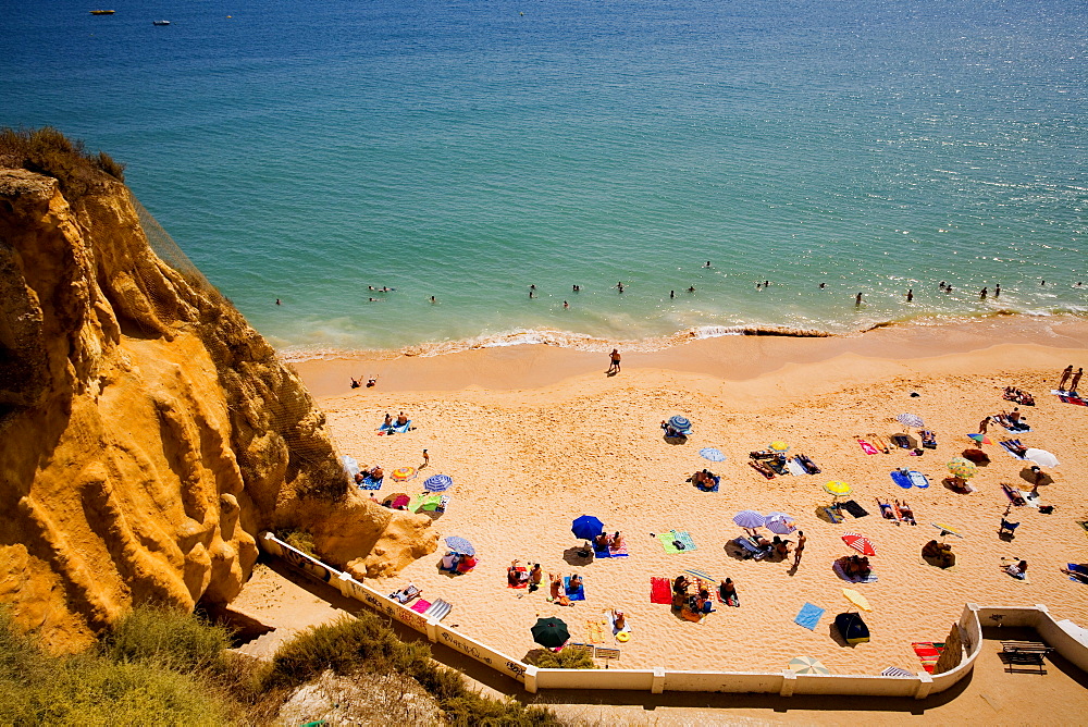 Portugal Algarve Albufeira beach