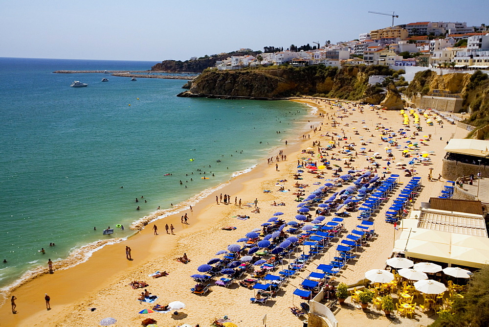 Portugal Algarve Albufeira beach