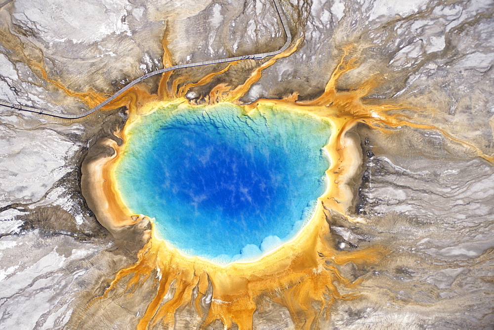 Grand Prismatic Spring, Yellowstone Nationalpark, Wyoming, USA