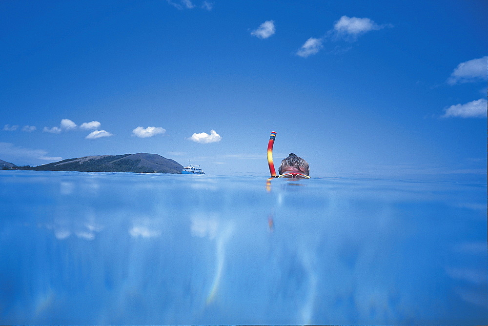 Snorkeling, Blaue Laguna, Yasawa Islands, Fiji Islands