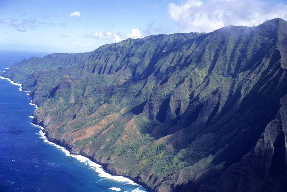 Aerial Photo of Na Pali Coast, Kauai, Hawaii, USA