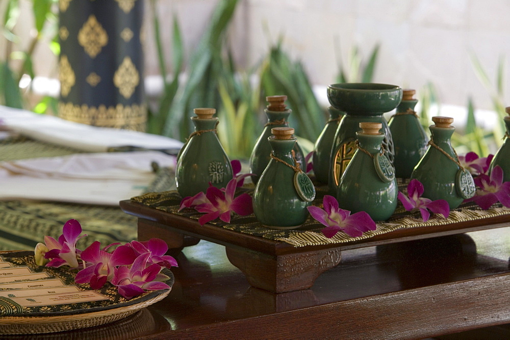 Banyan Tree Spa Oils, Banyan Tree Resort, Phuket, Thailand