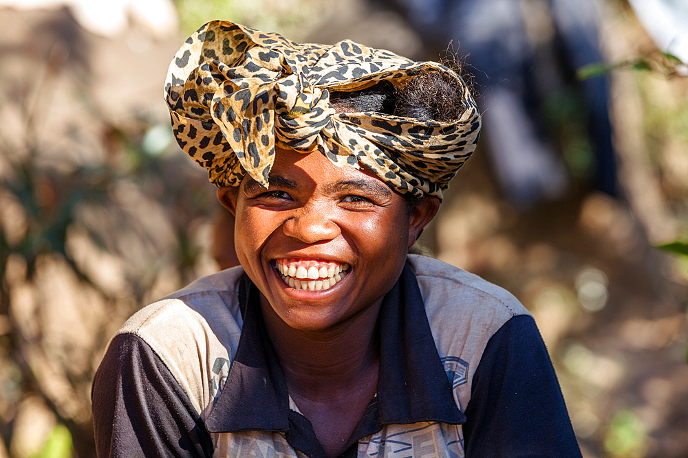 Young woman, Madagascan, Madagascar, Africa