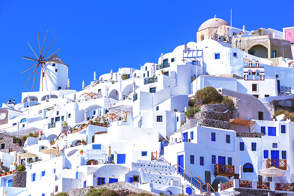 Oia village, Oia, Santorini, Cyclades Islands, Greece