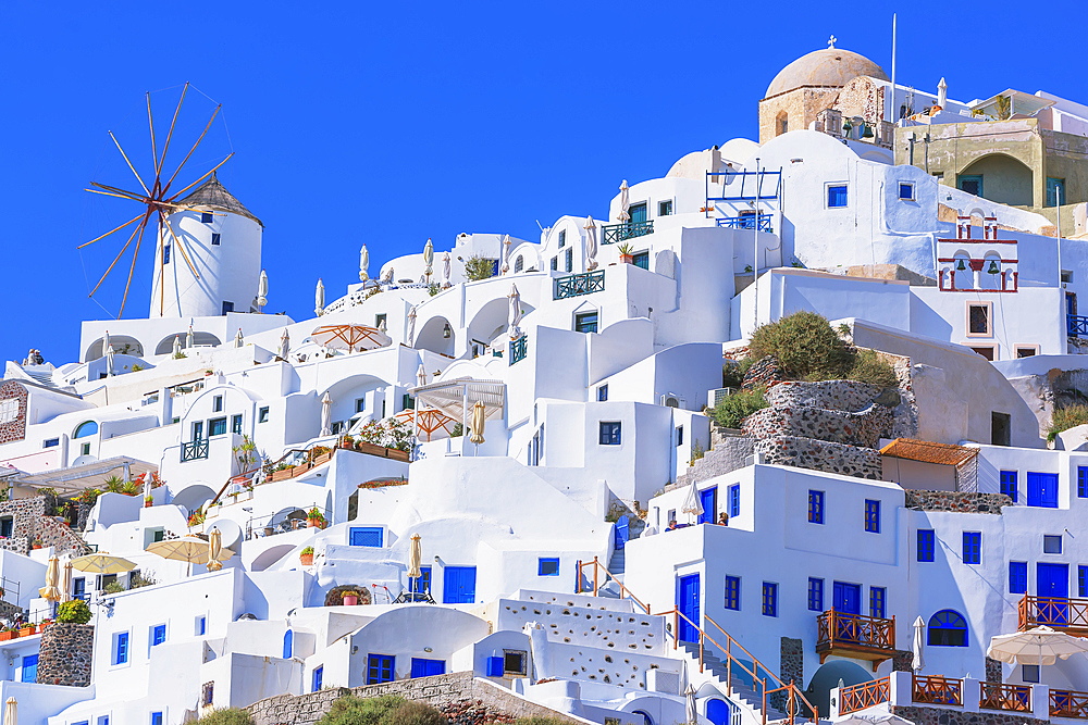 Oia village, Oia, Santorini, Cyclades Islands, Greece