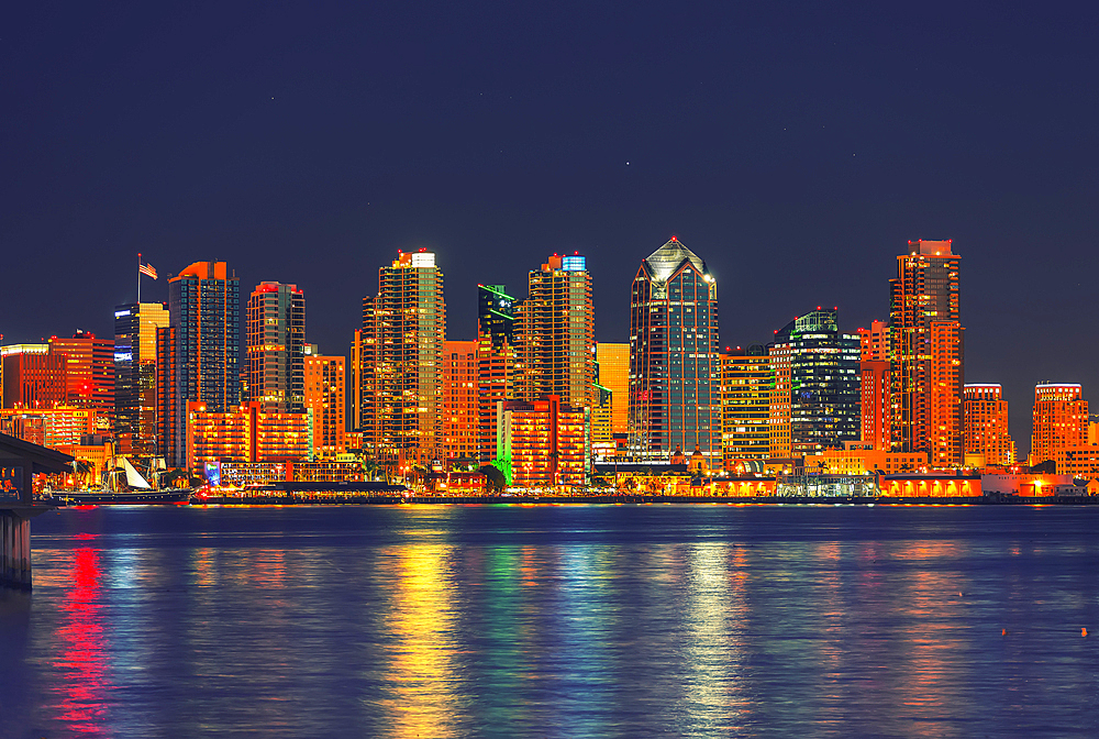 City skyline, San Diego, California, United States of America,