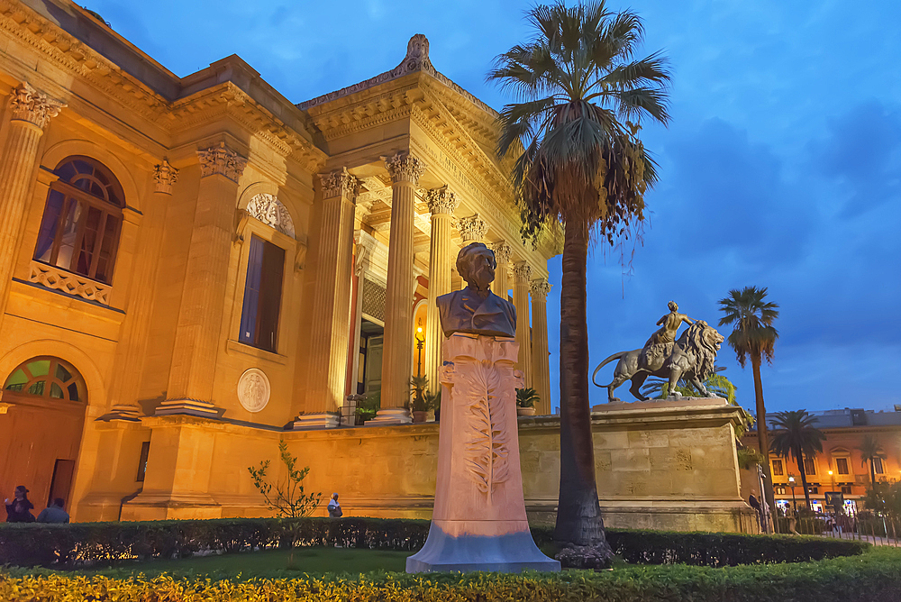 Teatro Massimo, Palermo, Sicily, Italy