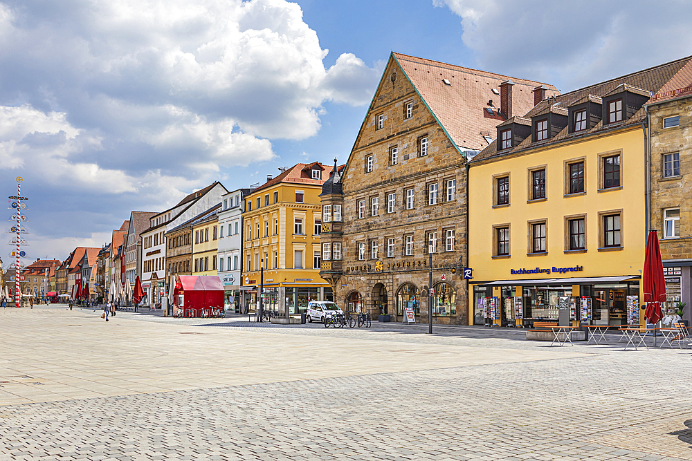 Maximilianstrasse in Bayreuth, Bavaria, Germany