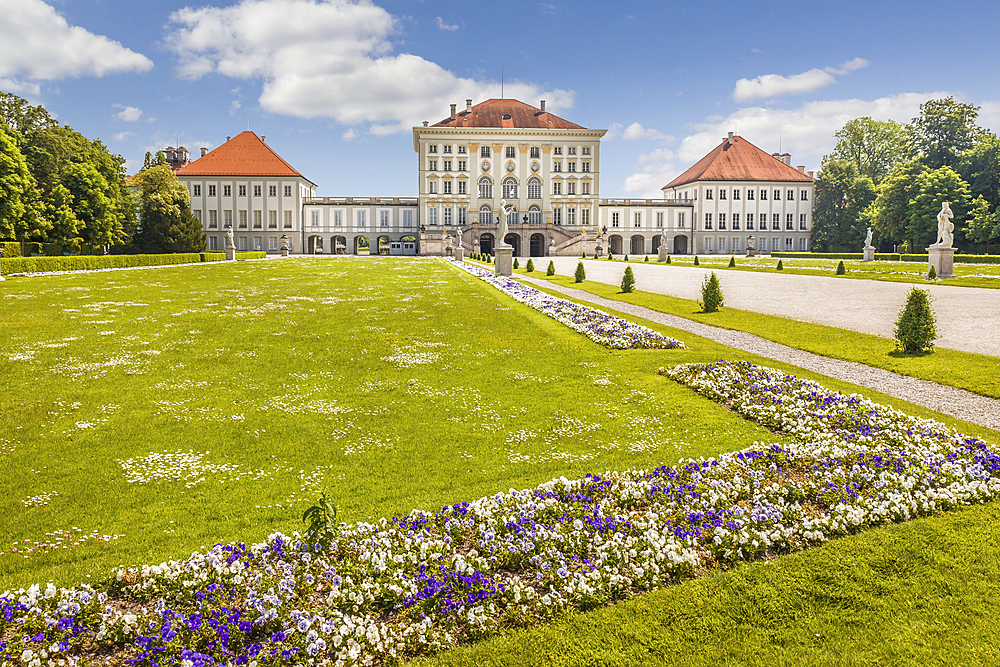 Nymphenburg Palace in Munich, Upper Bavaria, Bavaria, Germany