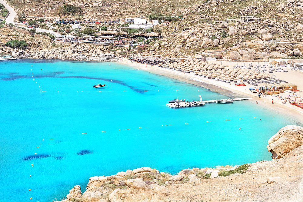 Super Paradise Beach, Mykonos, Cyclades Islands, Greece