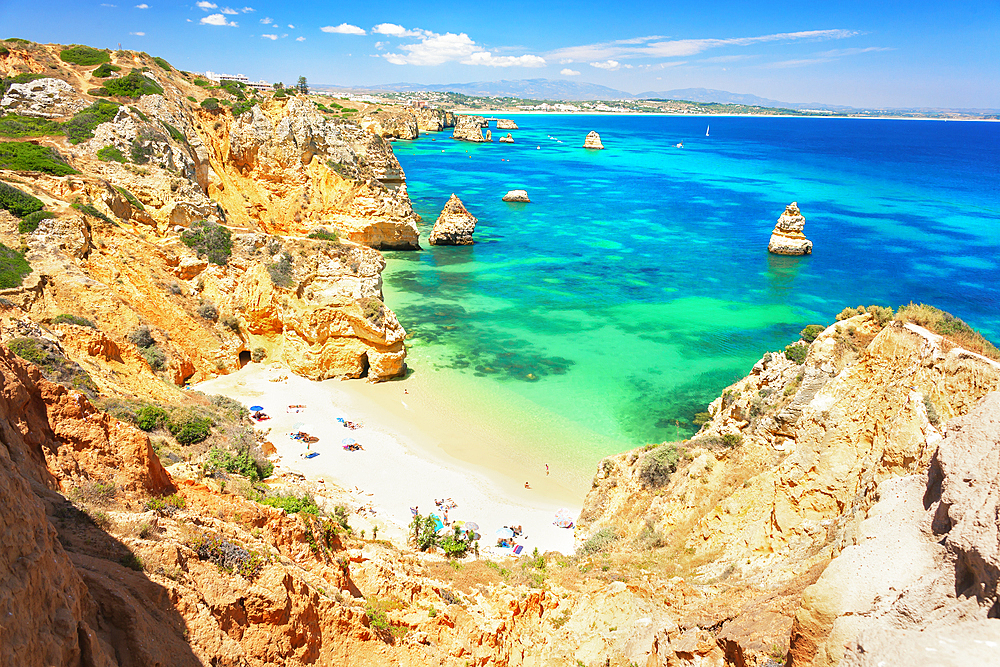 Camilo Beach, Lagos, Algarve, Portugal