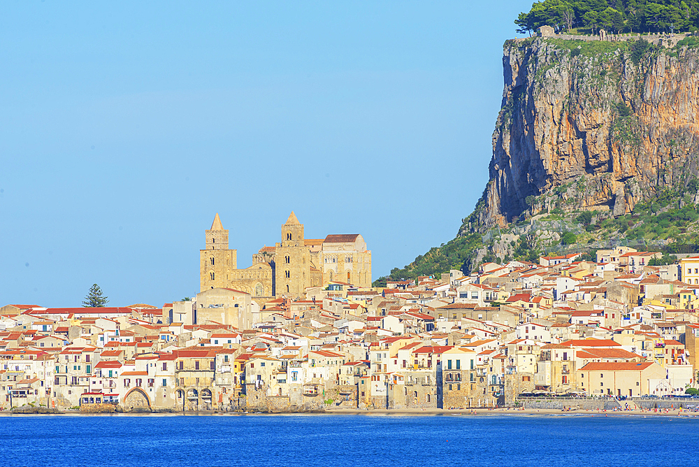 Cefafu town, Cefalu, Sicily, Italy,