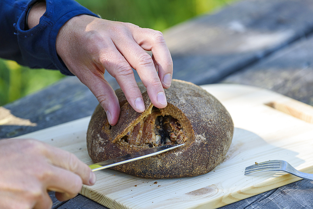 Food: Kalakukko, a typical specialty in Kuopio, Finland