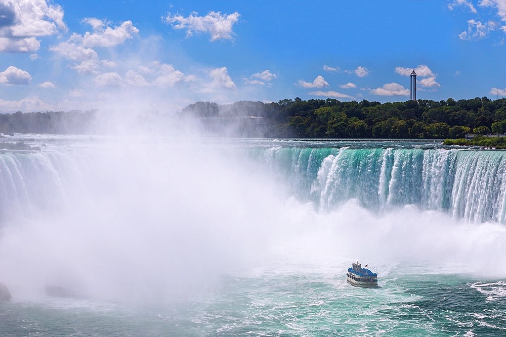 Niagara Falls, Horseshoe Falls, Maid of the Mist Cruises