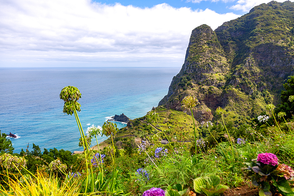 North coast, view from Miradouro Sao Cristovao near Boaventura