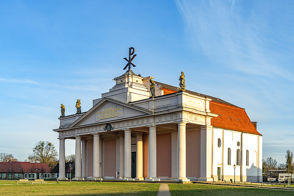 The town church of Ludwigslust, Mecklenburg-Vorpommern, Germany