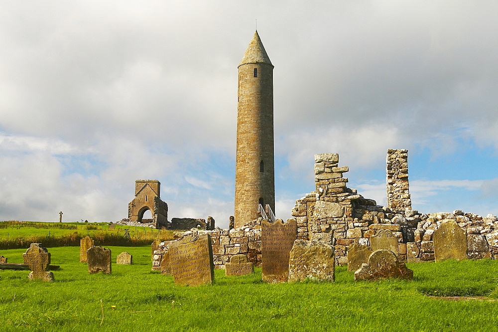 outdoor photo, Devenish Island, Lower Lough Erne, Shannon & Erne Waterway, County Fermanagh, Northern Ireland, Europe