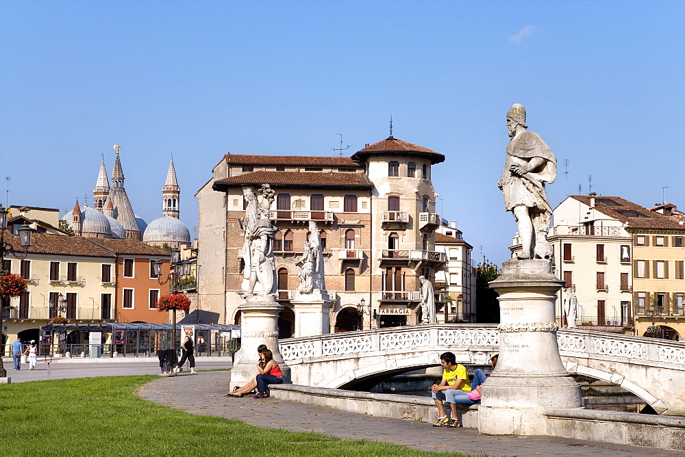 Prato della Valle, Padua, Veneto, Italy