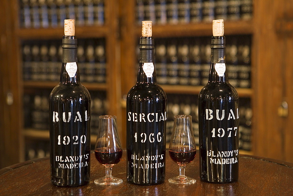 Madeira Wine Tasting at The Old Blandy Wine Lodge, Funchal, Madeira, Portugal