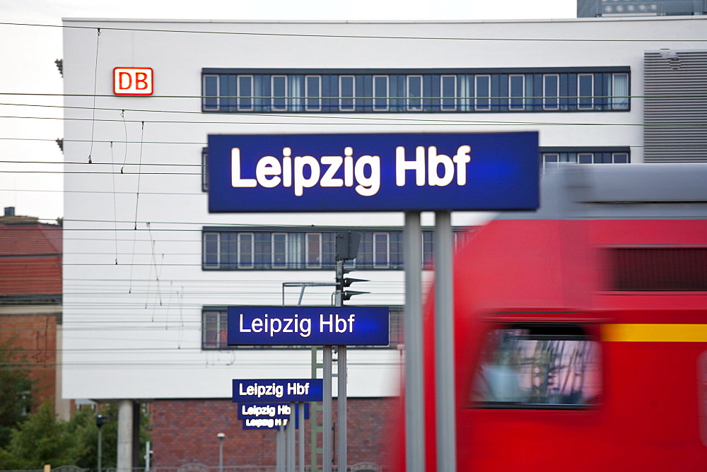 Central station, Leipzig, Saxony, Germany