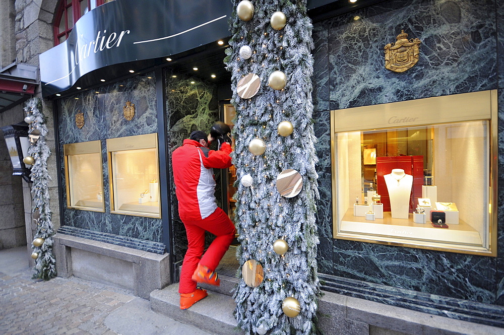 Jeweler, St. Moritz, Engadin, Grisons, Switzerland