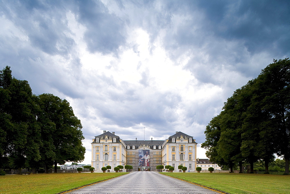 Augustusburg palace, Bruehl, North-Rhine Westphalia, Germany, Europe, UNESCO cultural world heritage