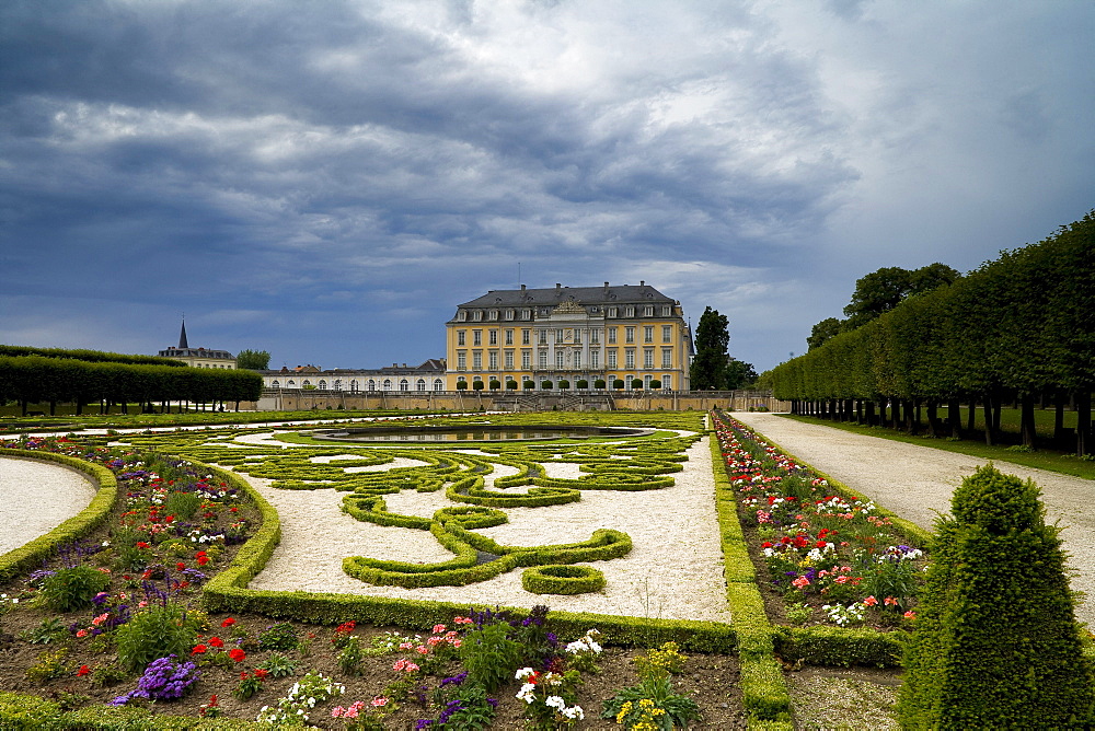 Augustusburg palace, Bruehl, North-Rhine Westphalia, Germany, Europe, UNESCO cultural world heritage