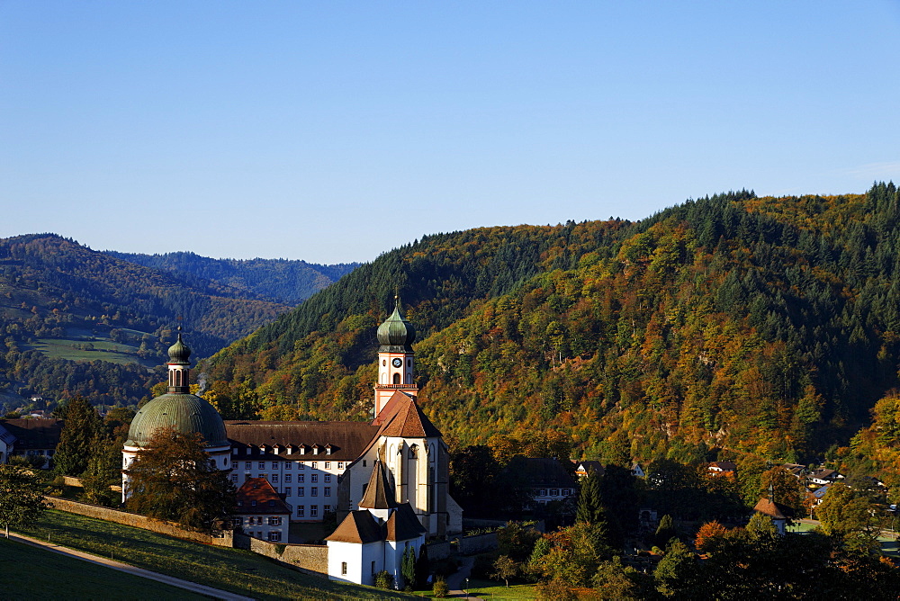 St. Trudpert's Abbey, Munstertal, Baden-Wurttemberg, Germany