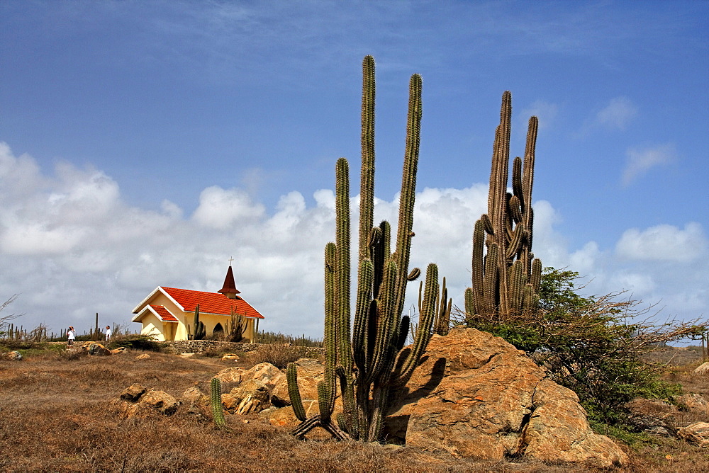 West Indies, Bonaire, West Indies, Aruba, Jeep Adventure Safari Tour to Alto Vista Chapel