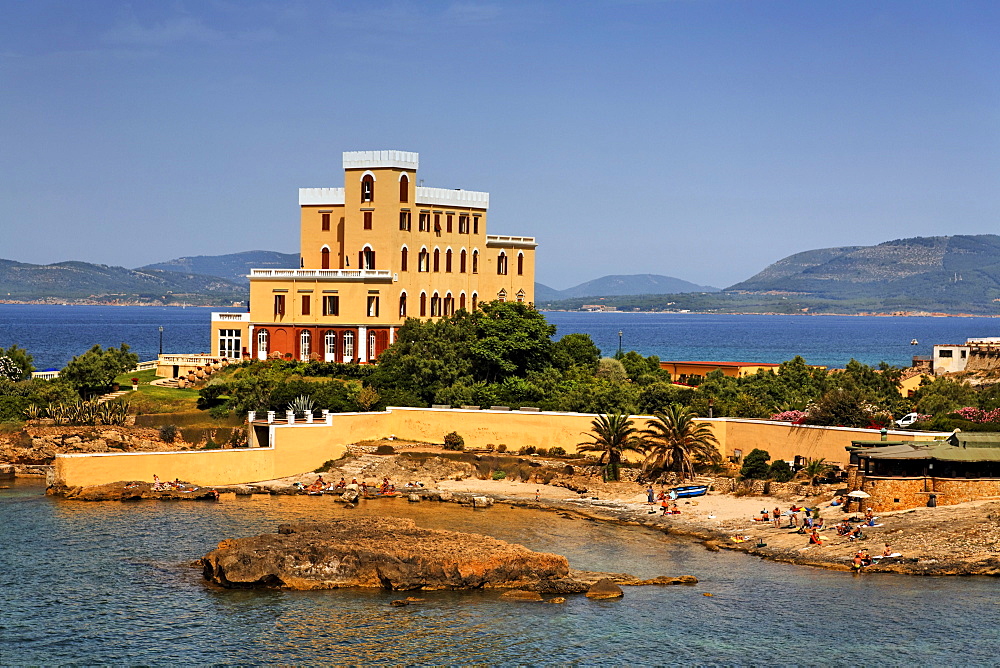 Italy Sardinia Alghero Villa Las Tronas Art deco Hotel