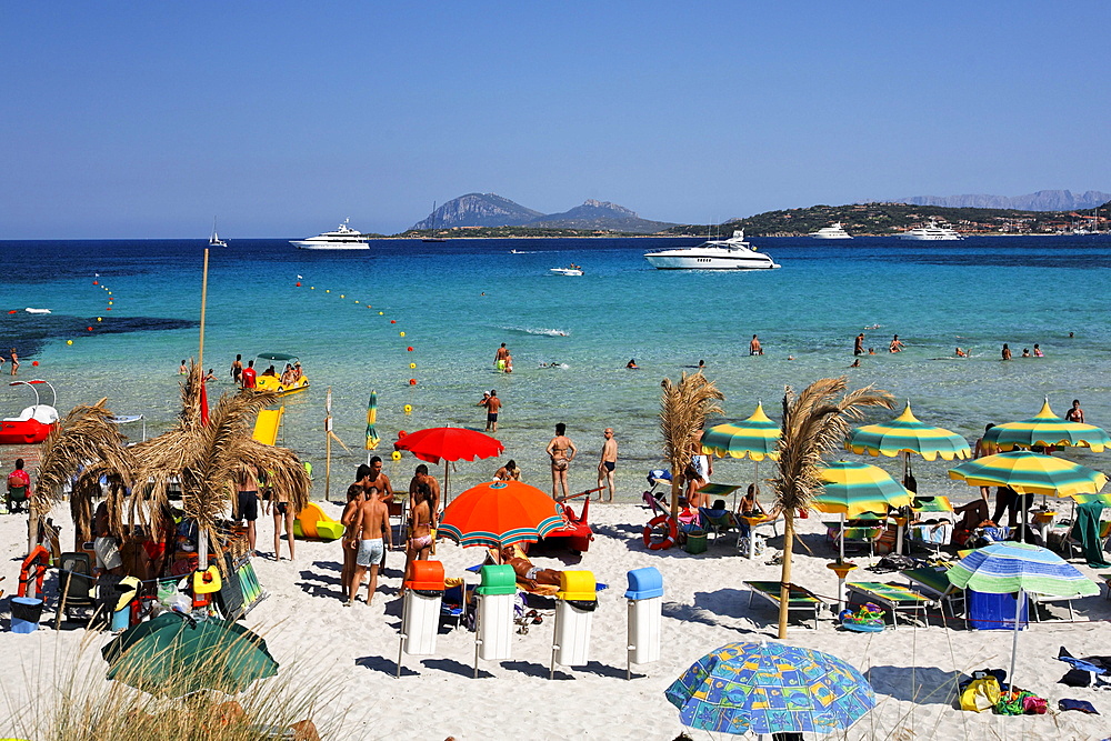 Italy Sardinia Italy Sardinia   Cala Liscia Ruia beach