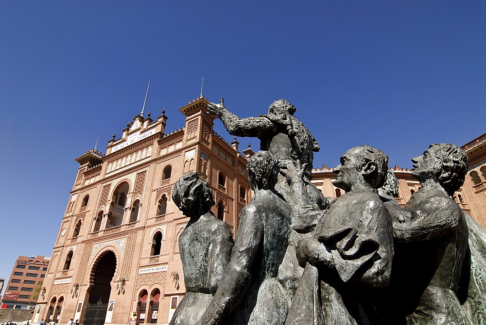 Las Ventas, famous bullring in Madrid, plaza de toros de las ventas, Madrid, Spain