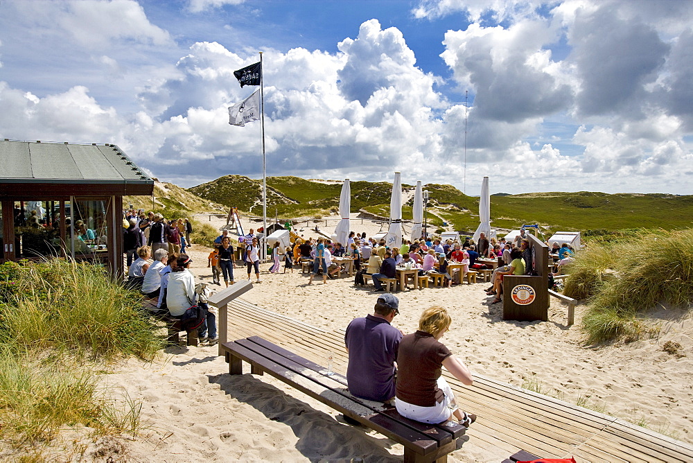 Sansibar, Restaurant in Dunes, Rantum, Sylt Island, North Frisian Islands, Schleswig-Holstein, Germany