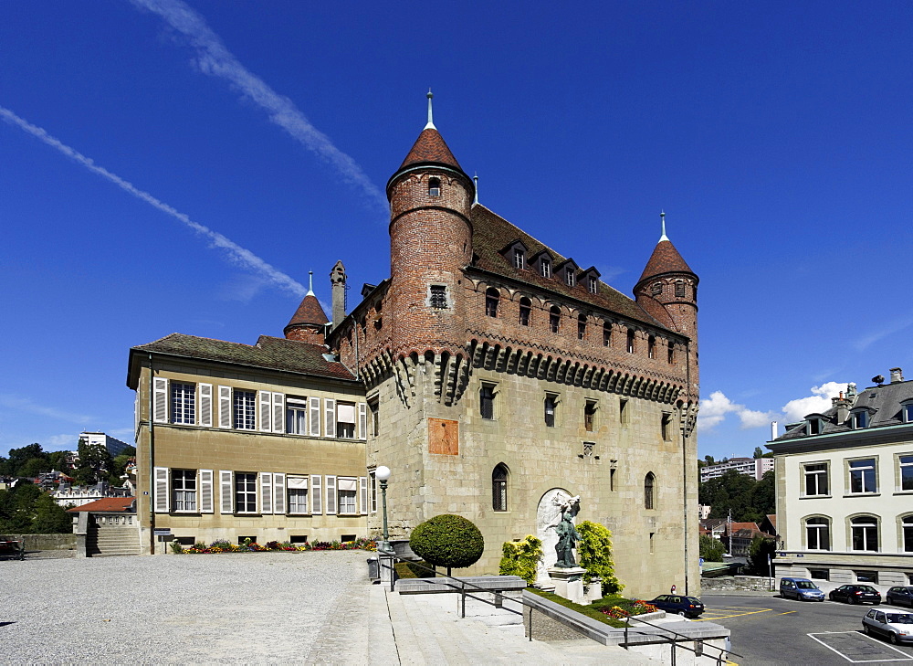 Castle St-Maire, Lausanne, Canton of Vaud, Switzerland